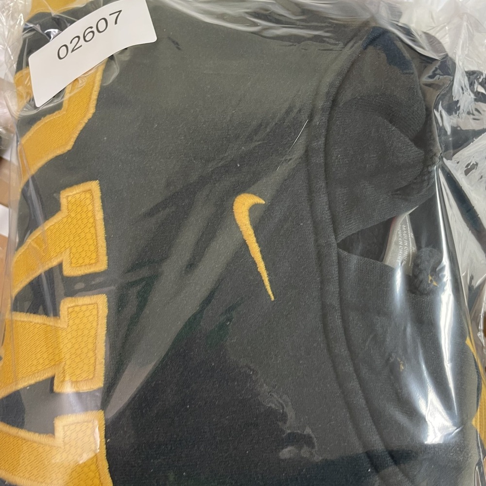 vintage Nike Iowa Hawkeyes black and yellow pullover hoodie men medium 2000s y2k - Picture 14 of 14